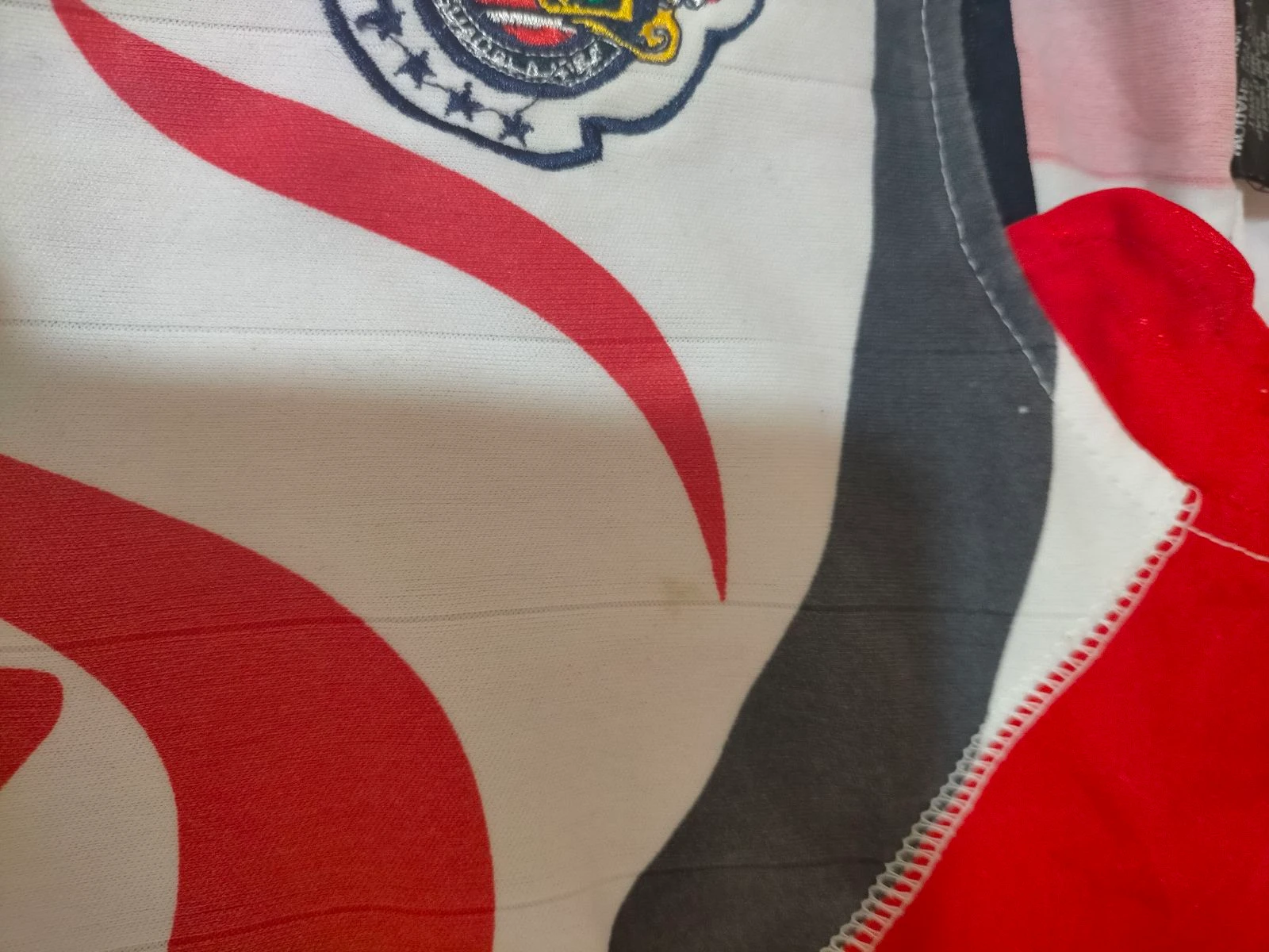 Chivas Guadalajara Voetbalshirt Bimbo Sponsor Goler Vintage Stijl Rood Wit Jersey Mexico – photo 10